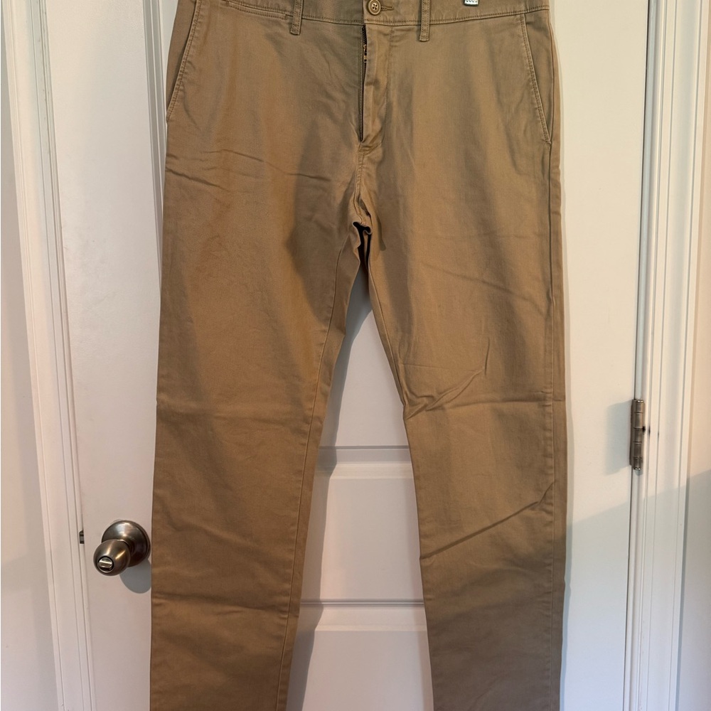J. Crew Classic Khaki Chinos with Tailored Fit